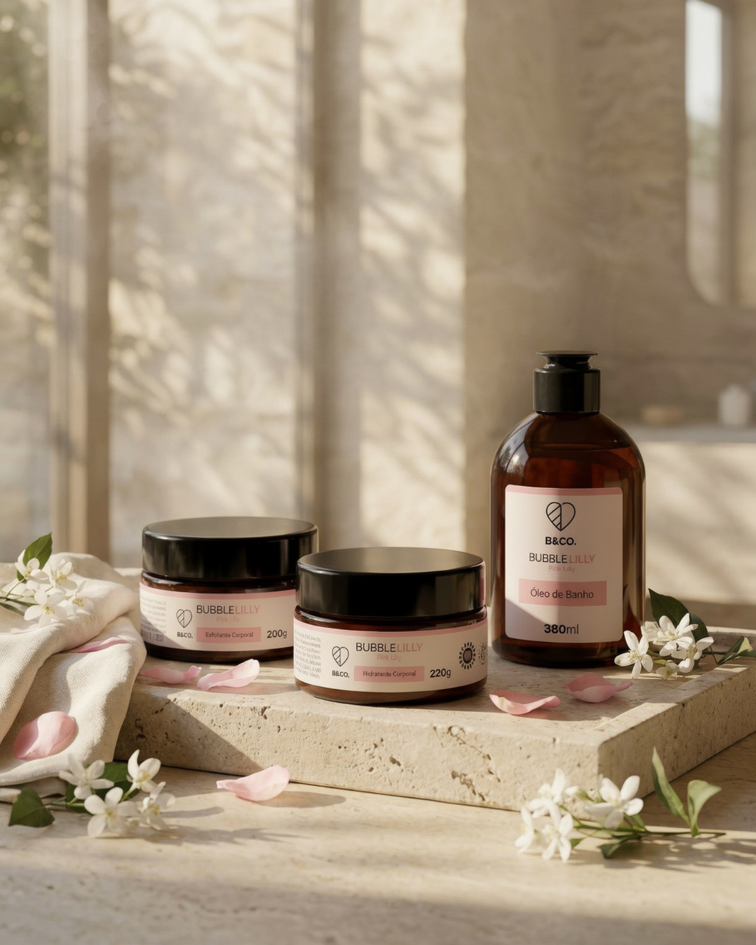 Kit Pele de Seda! (Trio BubbleLilly)