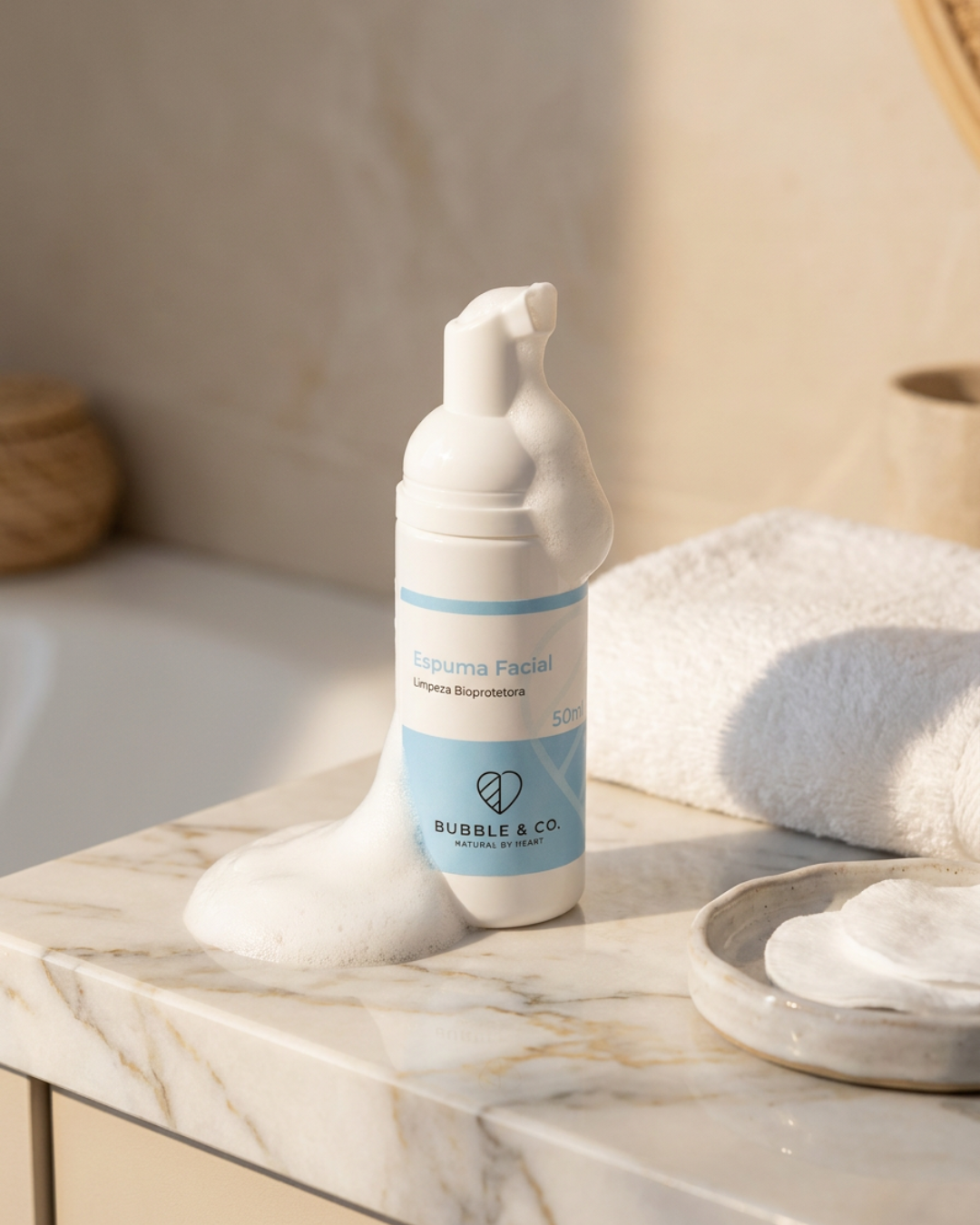 Espuma Facial Limpeza Bioprotetora