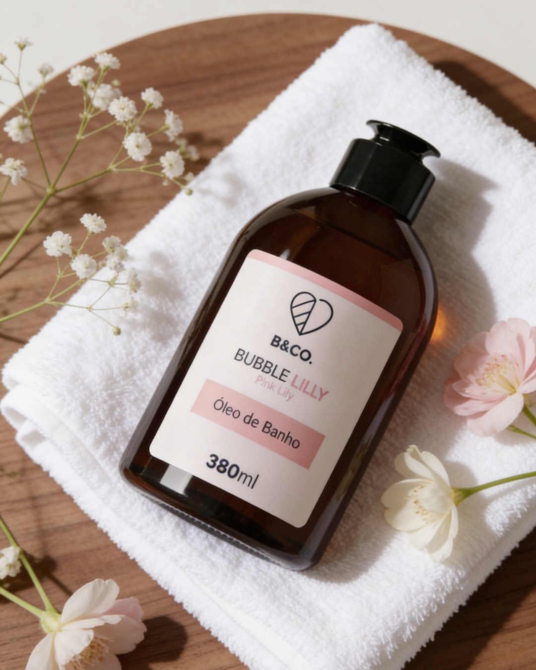 Óleo de Banho Corporal BubbleLilly 380ml