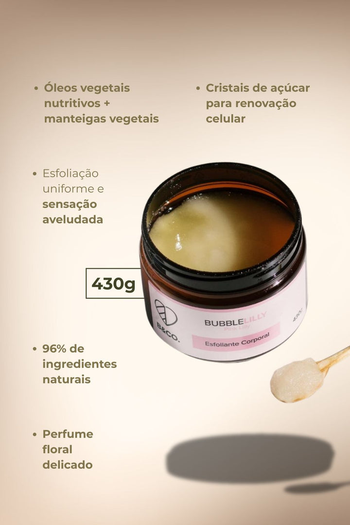 Esfoliante Corporal BubbleLilly 220g