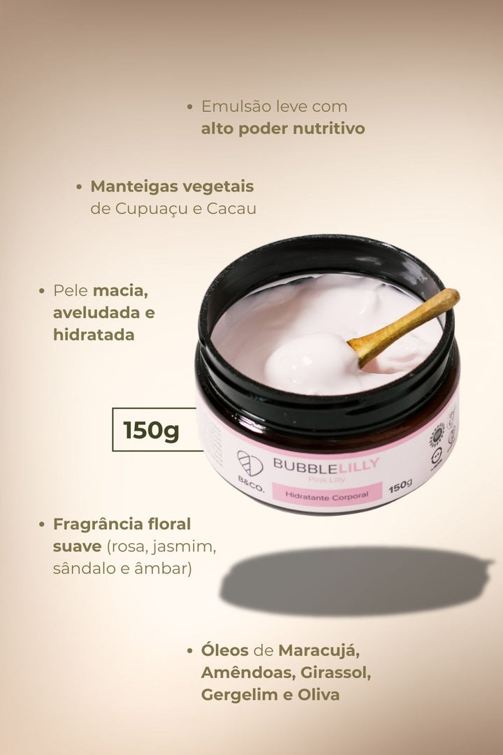 Hidratante Corporal BubbleLilly 300g