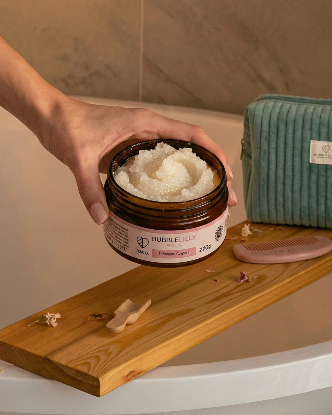 Esfoliante Corporal BubbleLilly 220g