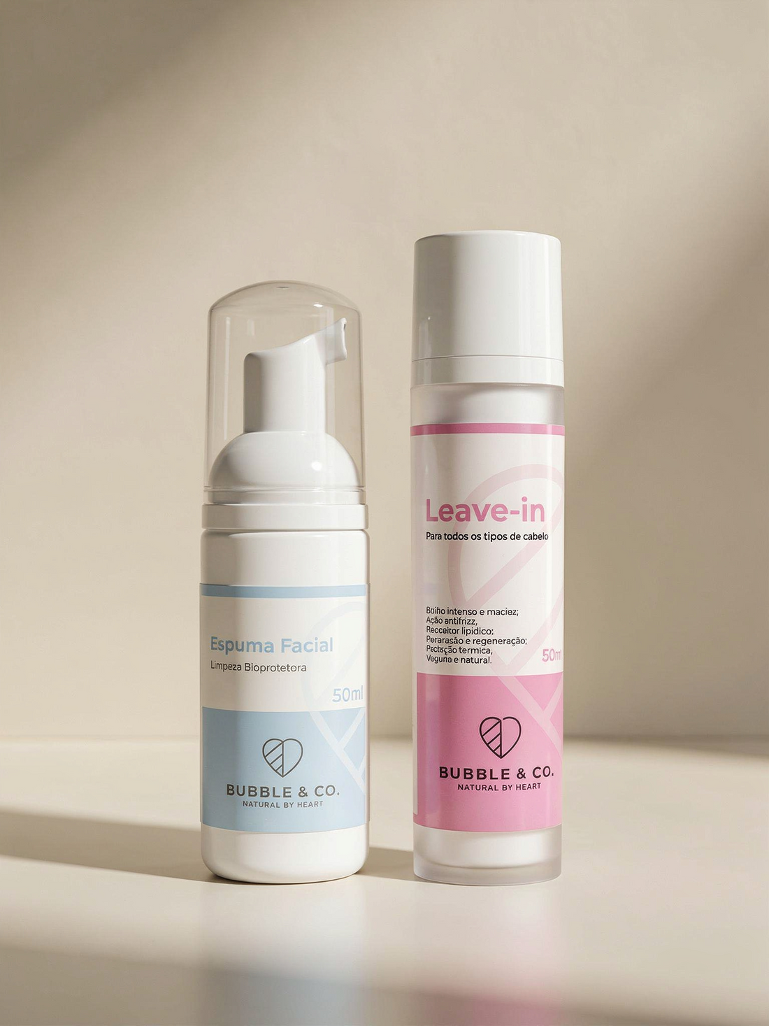 Kit Espuma Facial + Leave In