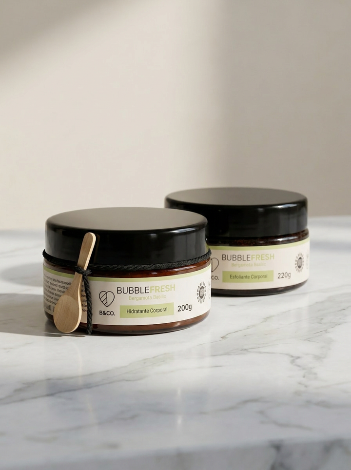 Kit Hidratante Fresh 200g + Esfoliante Fresh 220g