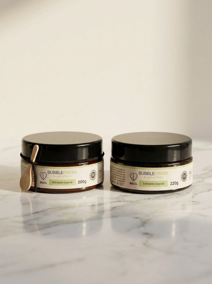 Kit Hidratante Fresh 200g + Esfoliante Fresh 220g