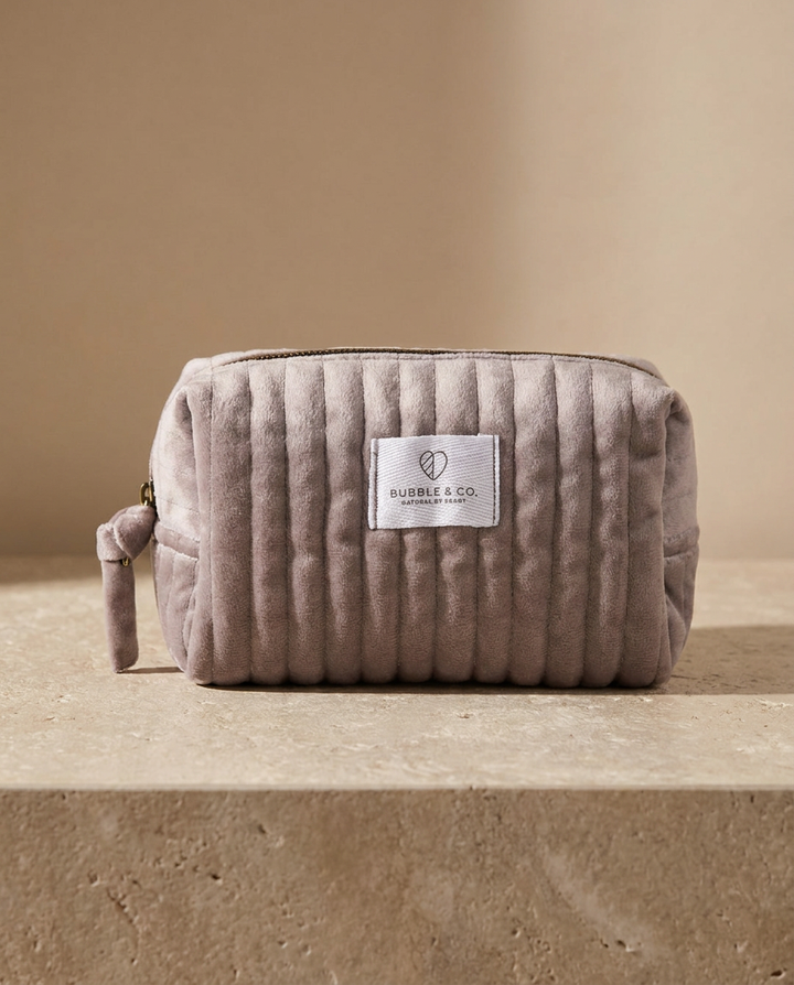 Necessaire Veludo Lilás P