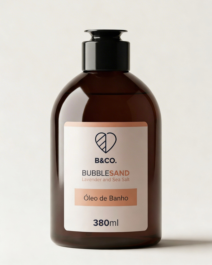Óleo de Banho Corporal BubbleSand 380ml
